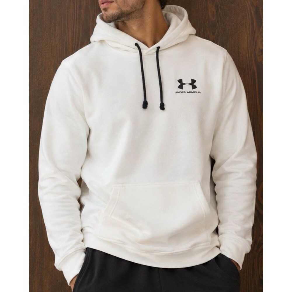 Under Armour Short Sleeve Med Hoodie Sweatshirt Training Weightlift Men